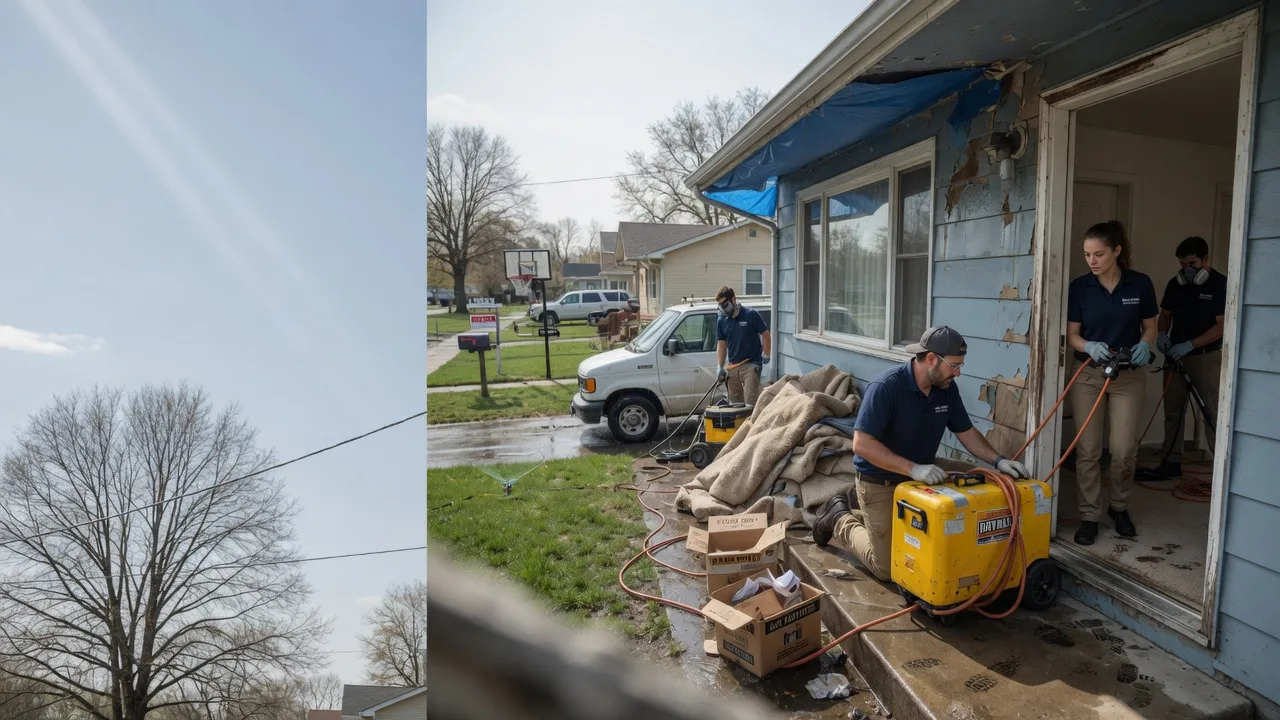 Basement Flood Cleanup in Holyoke, MA near me
